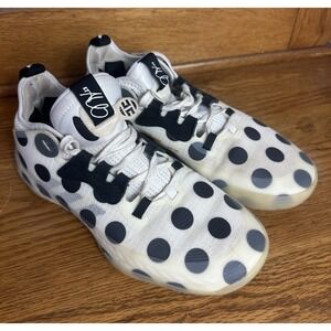 Adidas Harden Vol.5 Futurenatural Polka Dot Basketball Shoes GW5349 Size 8 White